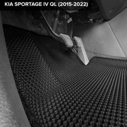 3D коврики EVA с бортами Kia Sportage IV QL (2015-2022)