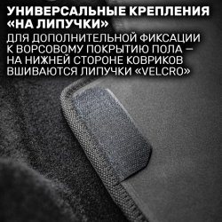 2D коврики EVA Haval F7X I (2018-2024)