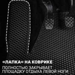 2D коврики EVA Haval F7X I (2018-2024)