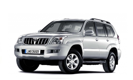 2D коврики EVA в салон и багажник на Toyota Land Cruiser Prado 120, 5 мест (2002-2009)