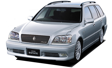 2D коврики EVA в салон и багажник на Toyota Crown XI 173 4WD, правый руль (1999-2003)