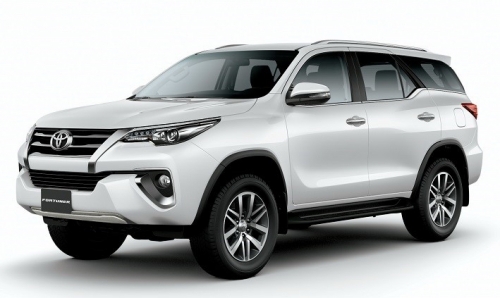 2D коврики EVA в салон и багажник на Toyota Fortuner II (2015-н.в.)
