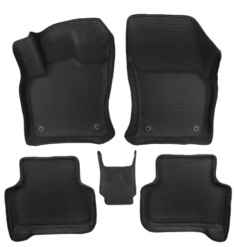 3D коврики EVA с бортами Volkswagen Tiguan II (2016-н.в.)