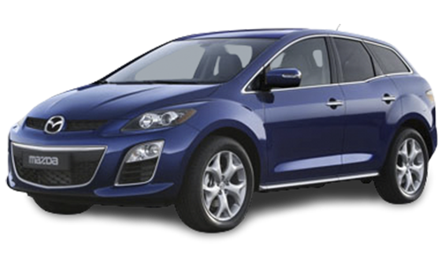 3D коврики EVA с бортами в салон на Mazda CX-7 (2006-2012)
