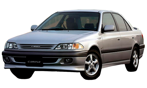 2D коврики EVA в салон и багажник на Toyota Carina VII T210 правый руль (1996-2001)