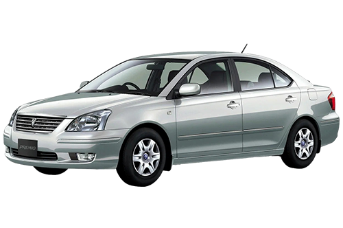 2D коврики EVA в салон и багажник на Toyota Premio I T240, правый руль (2001-2007)