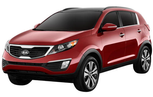 2D коврики EVA в салон и багажник на Kia Sportage III SL (2010-2016)