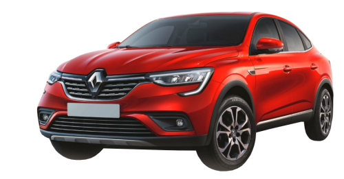 3D коврики EVA с бортами в салон на Renault Arkana I FWD (2019-н.в.)