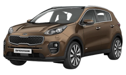 3D коврики EVA с бортами в салон на Kia Sportage IV QL (2015-2022)